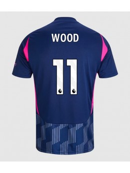 Nottingham Forest Chris Wood #11 Replika Borta Kläder 2024-25 Kortärmad